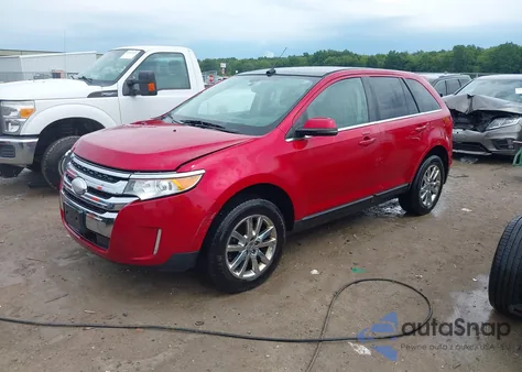 2012 Ford Edge Limited из США, поврежденный, VIN 2FMDK4KC8CBA68913
